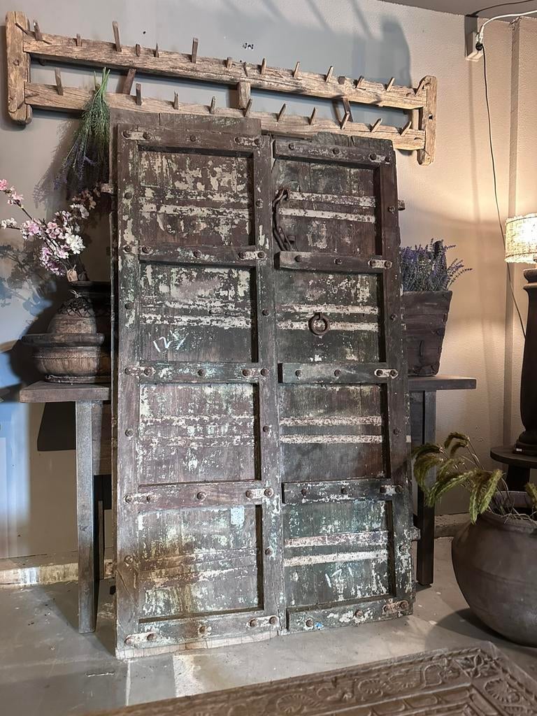 Prachtige unieke oude deuren set uit India, Ophalen