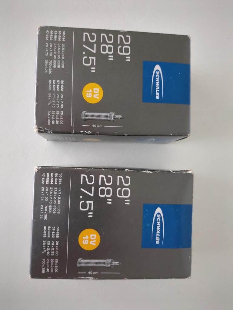 Schwalbe Binnenband DV19 27.5/28/29 inch, Fietsen en Brommers, Fietsonderdelen, Band, Schwalbe, Algemeen, Nieuw