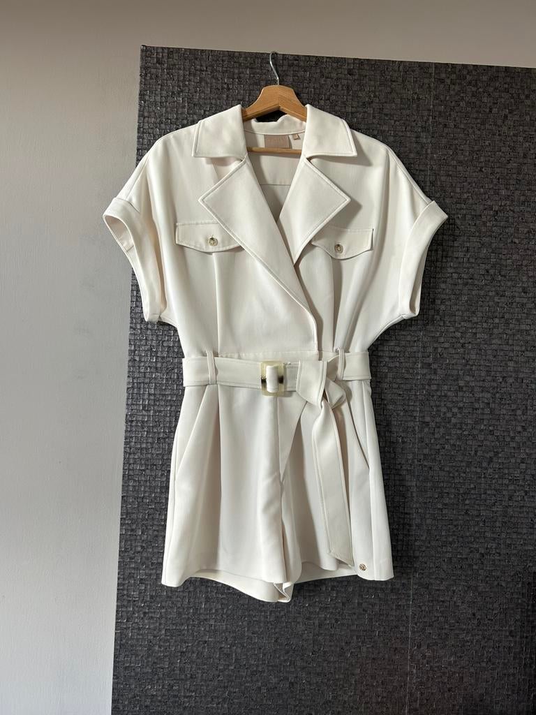 Josh V playsuit maat M, Kleding | Dames, Verzenden, Zo goed als nieuw, Maat 38/40 (M), Wit