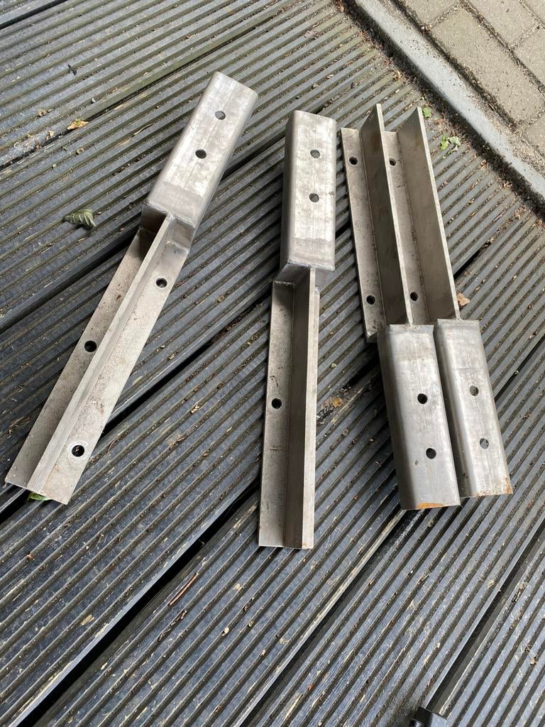 RVS verbindingsprofielen, Doe-het-zelf en Verbouw, Ophalen, Zo goed als nieuw, Rvs