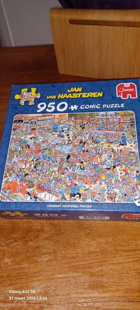 Jan van Haaster puzzel 950 stukjes, Ophalen of Verzenden, 500 t/m 1500 stukjes, Zo goed als nieuw