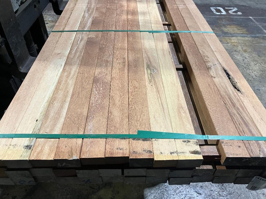 Hardhout/Sucupira Amarela–onderregels-liggers-staanders, Ophalen, Nieuw, Hardhout, 250 cm of meer