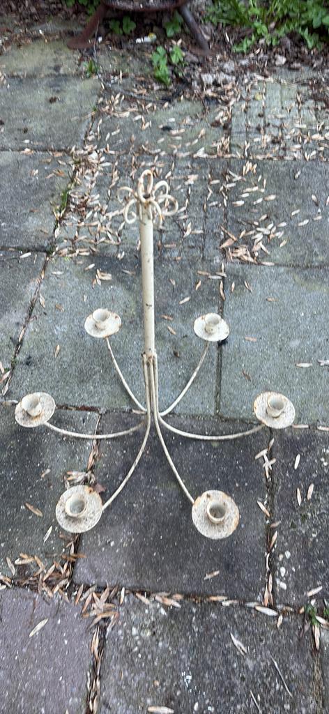 Kaars kandelaar, Ophalen, Zo goed als nieuw