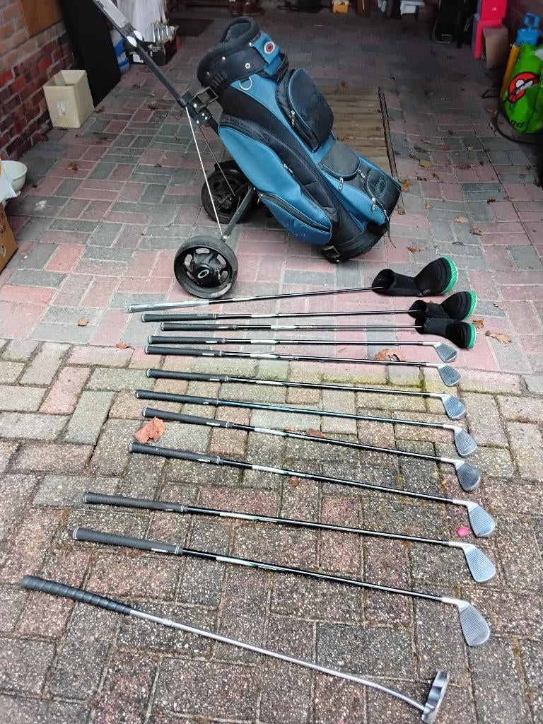 golfset, Sport en Fitness, Golf, Ophalen, Gebruikt, Set