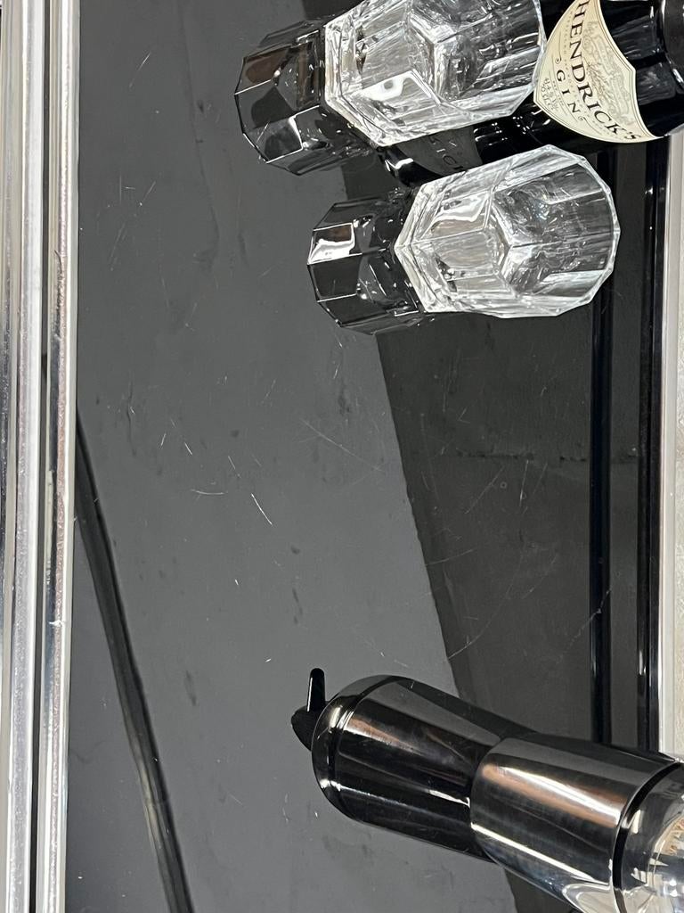 Art Deco barcart, trolley drank, Ophalen