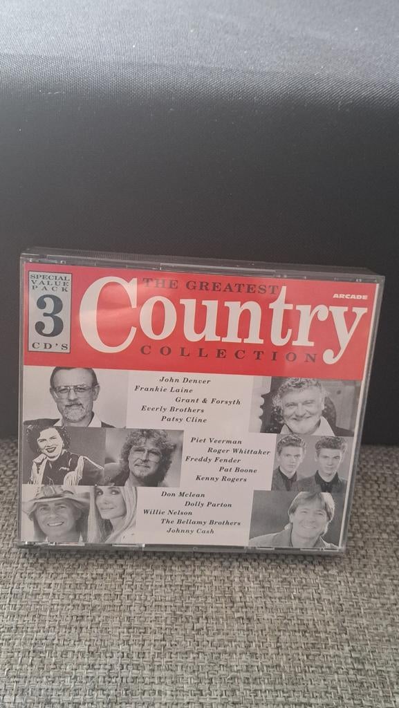 3 cd box  the greatest country collection, Ophalen of Verzenden, Zo goed als nieuw, Boxset