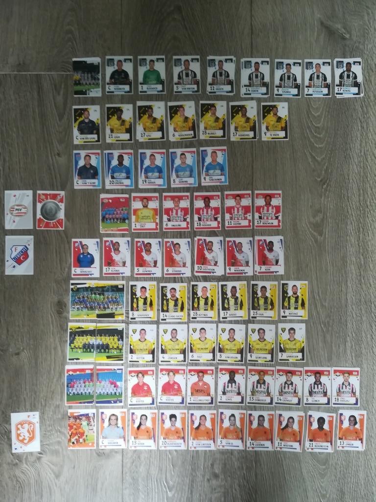 AH  voetbalplaatjes eredivisie op nummer, Verzamelen, Albert Heijn, Ophalen of Verzenden
