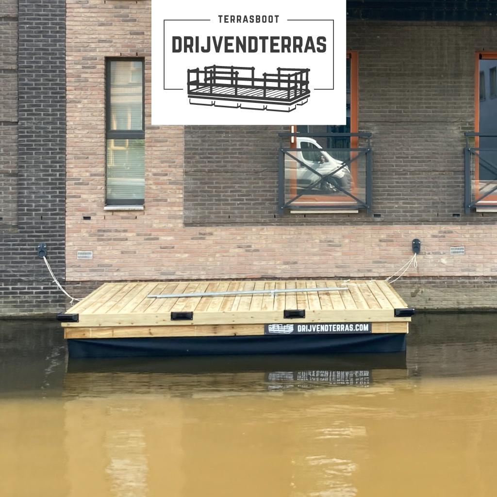 Drijvend terras 3x2m | steiger ponton aanlegsteiger, Info@drijvendterras.com, Overige typen, Nieuw, Ophalen of Verzenden