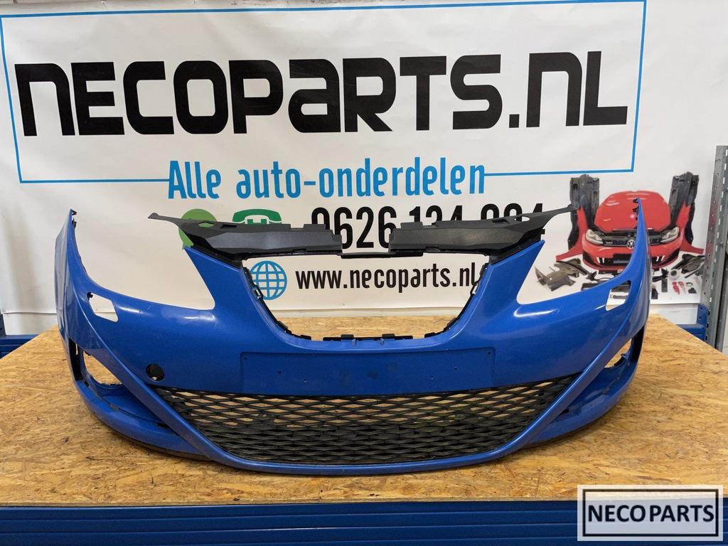 VOORBUMPER SEAT IBIZA 6J BUMPER 2008-2013 ORIGINEEL, Ophalen of Verzenden, Gebruikt, Seat, Bumper