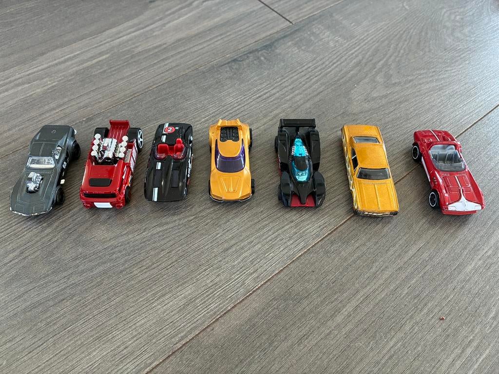 Hot Wheels, auto’s per stuk of als set van 7, Kinderen en Baby's, Speelgoed | Speelgoedvoertuigen, Ophalen, Gebruikt