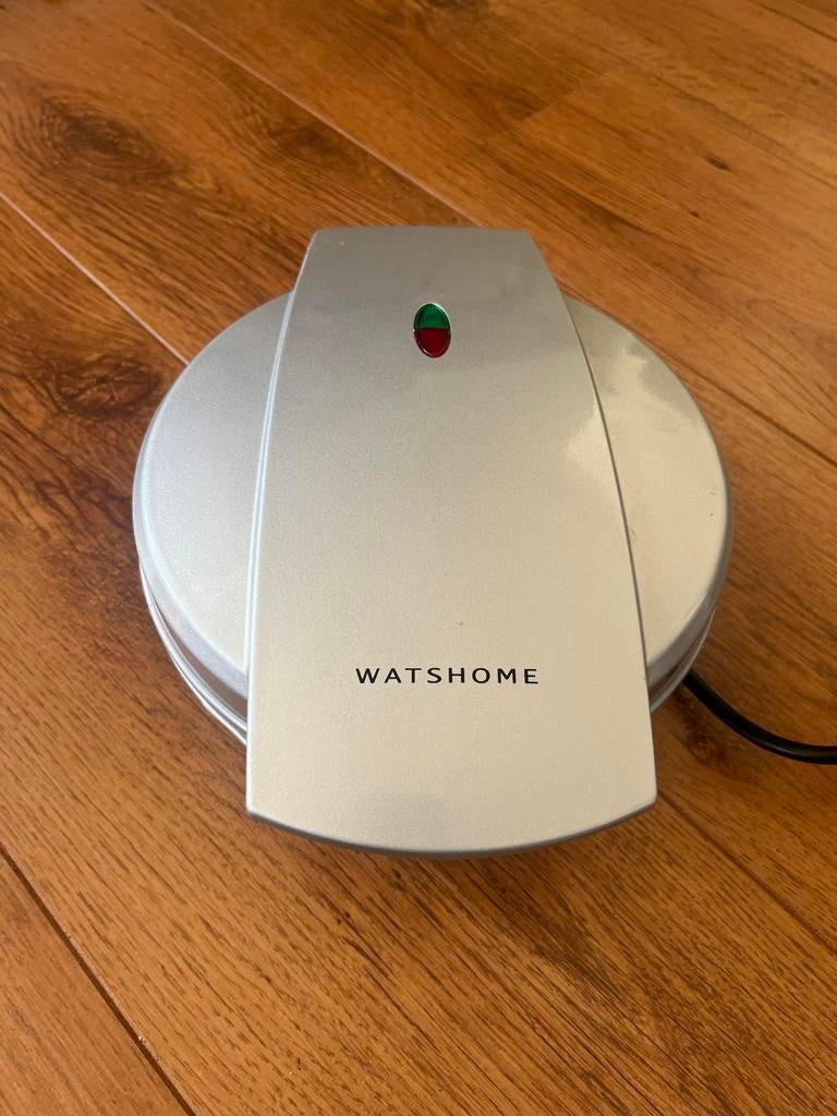 WatsHome wafelijzer - waffle maker, Witgoed en Apparatuur, Ophalen of Verzenden, Gebruikt