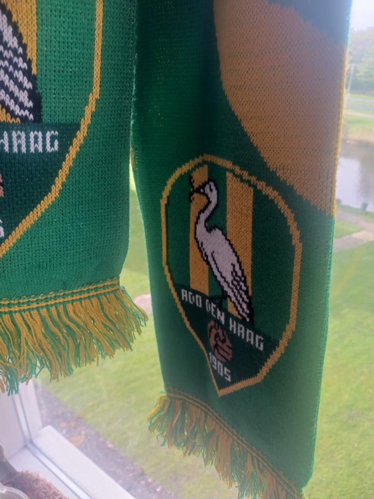 ADO Den Haag sjaal, Maat XL, Ophalen of Verzenden, Zo goed als nieuw, Clubaccessoires