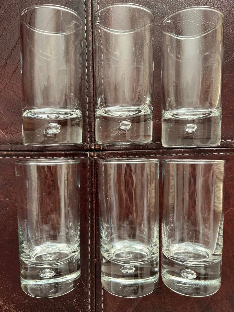 6 x shotglas / amuseglas, Verzenden, Zo goed als nieuw, Overige typen