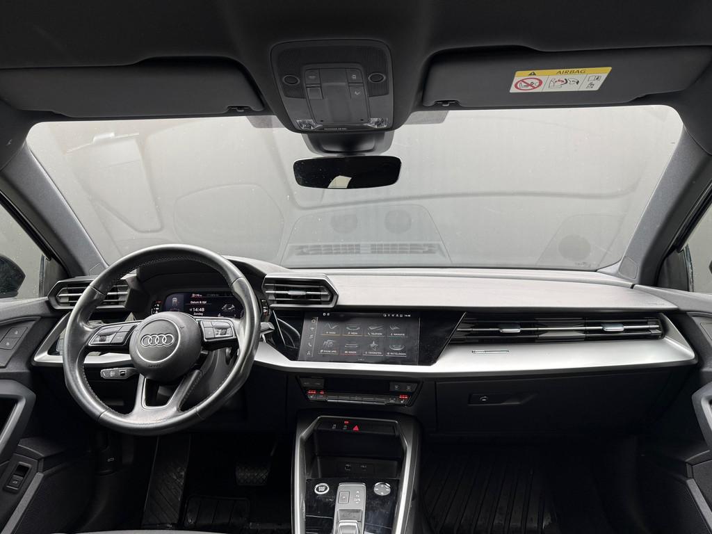Audi A3 Sportback 35 TFSI S edition El.Stoelen El.Achterklep, Auto's, Stof, 4 cilinders, 150 pk, Zwart