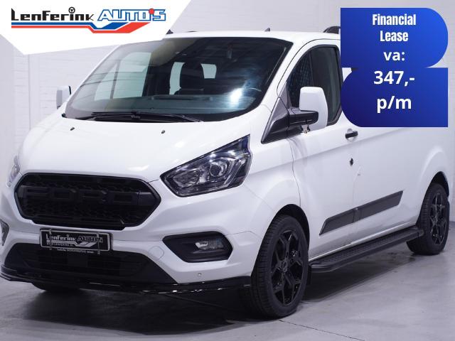Ford Transit Custom 2.0 TDCI 130 pk Dubbel Cabine RAPTOR Gri, Auto's, Bestelauto's, Voorwielaandrijving, Stof, Gebruikt, 4 cilinders