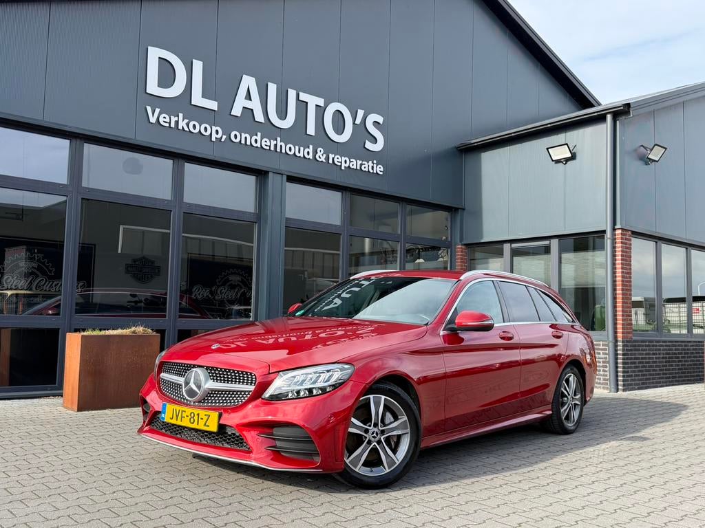 Mercedes-Benz C-Klasse C180 156pk 2019 Rood, 745 kg, Achterwielaandrijving, Euro 6, Handgeschakeld