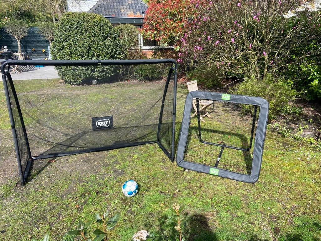 Voetbal goal van exit met rebounder van exit, Maat XS of kleiner, Ophalen, Zo goed als nieuw, Overige typen