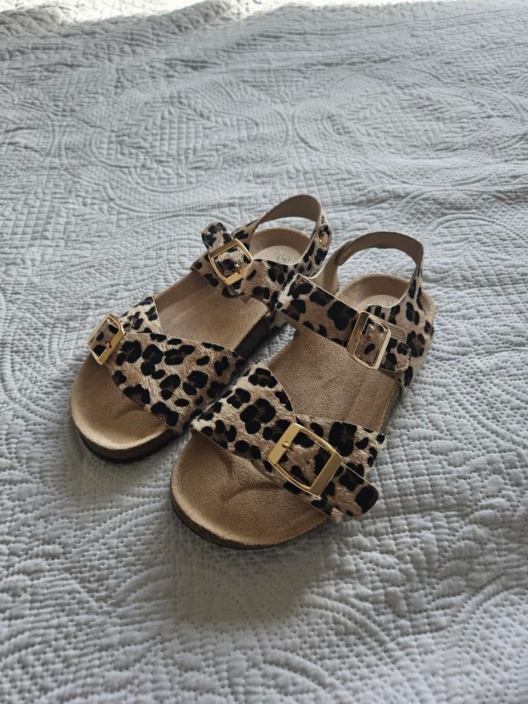 Luipaardprint sandalen maat 34, Ophalen of Verzenden