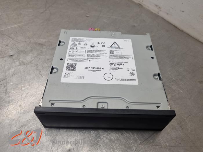 Regelunit Multi Media van een Volkswagen Caddy, Gebruikt, -, Volkswagen, -