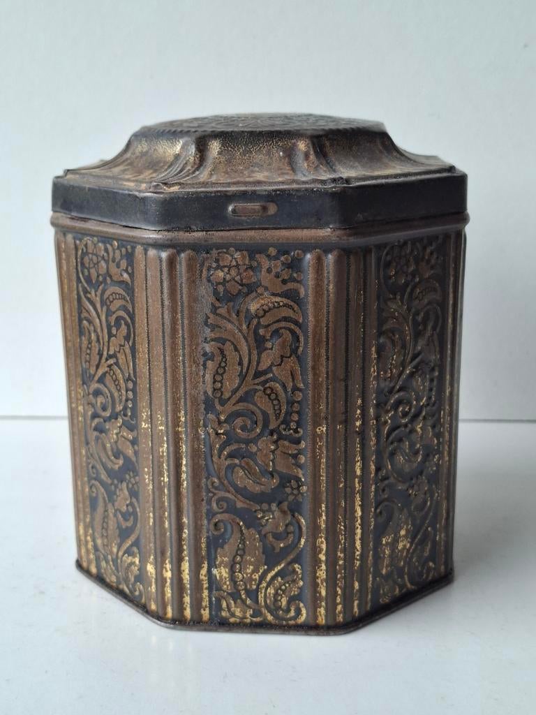 VINTAGE "N.V. TABAKSBLIK" van Tabaksfabriek "F.LIEFTINCK" 20, Verzamelen, Blikken, Ophalen of Verzenden, Gebruikt, Overige, Overige merken