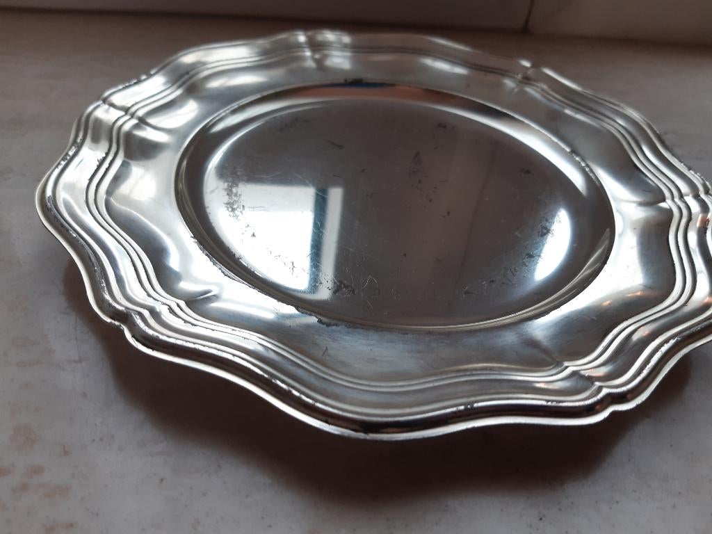 verschillende vintage (gebak)bordjes, Verzamelen, Ophalen, Zo goed als nieuw, Overige materialen, Bord of Schaal