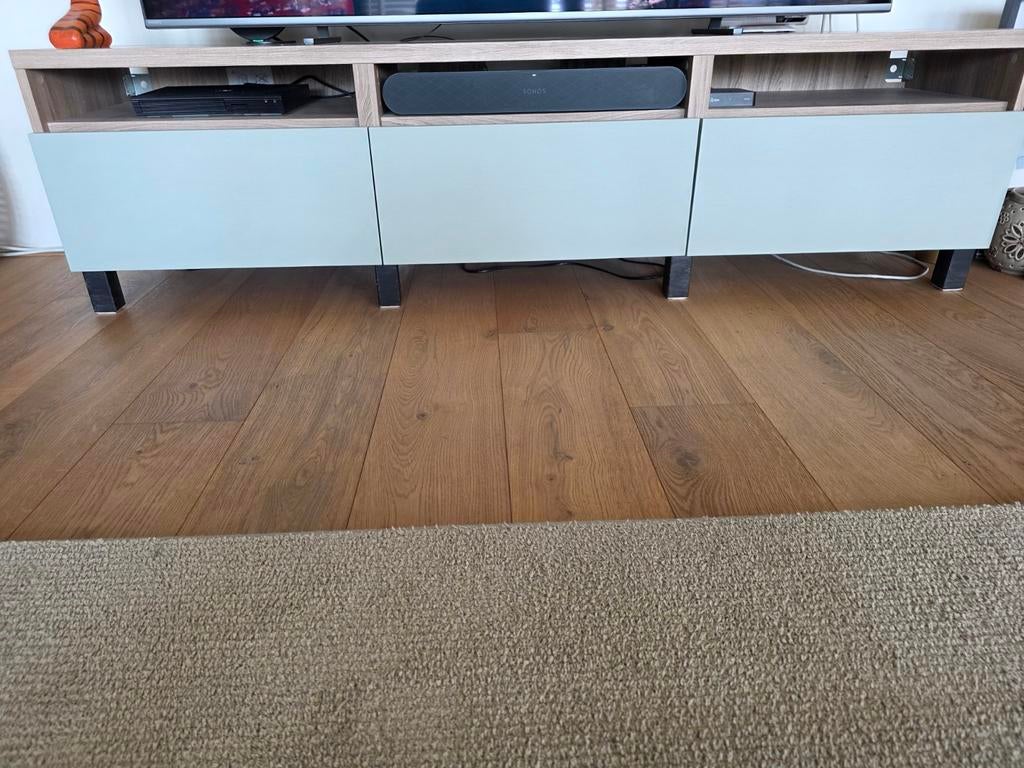 Besta tv meubel ikea, Huis en Inrichting, Kasten | Televisiemeubels, Ophalen of Verzenden, Gebruikt, 25 tot 50 cm, Minder dan 100 cm