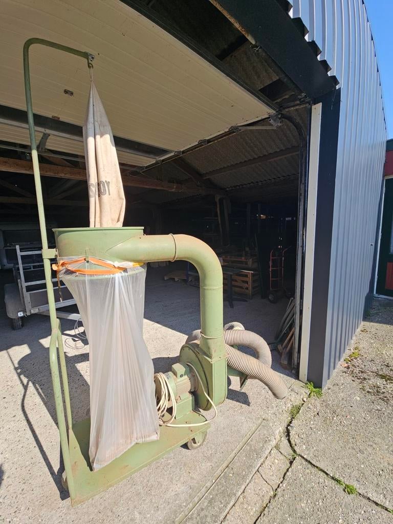 Afzuiginstallatie voor zaagmachine, Ophalen, Gebruikt, 1200 watt of meer, Overige typen