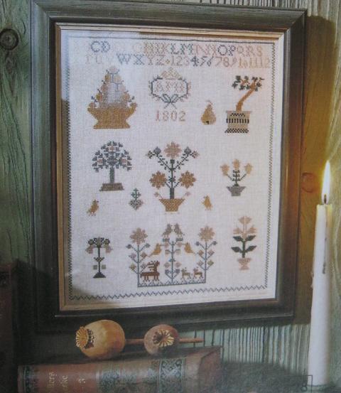 Borduurpatroon  Merklap  nr 2344, Verzenden, Nieuw, Handborduren, Patroon