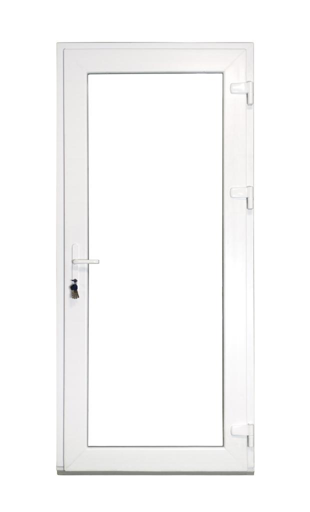 Kunststof Buitendeur Volglas Buiten B98 H215cm Wit, Niet ingevuld, Kunststof, 80 tot 100 cm, 215 cm of meer