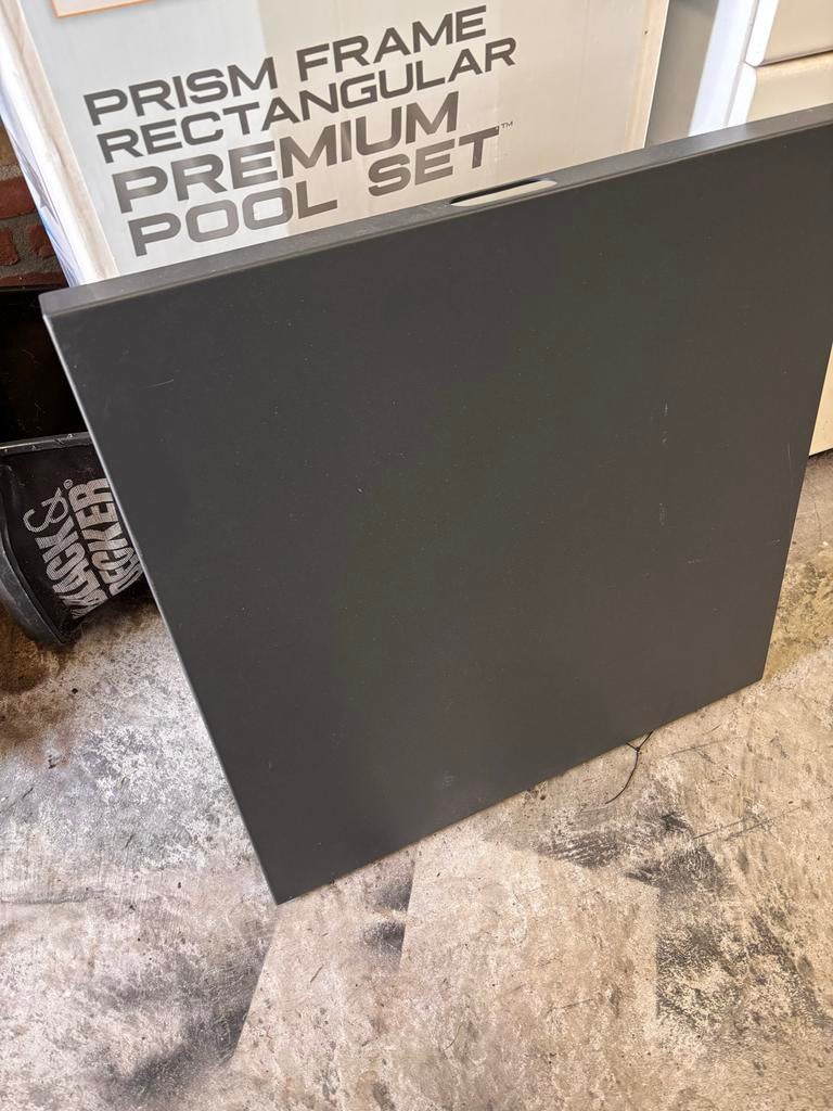 Tafelblad 70x70 cm antraciet grijs Kees Smit, Tuin en Terras, Tuintafels, Gebruikt, ., Vierkant, Ophalen of Verzenden