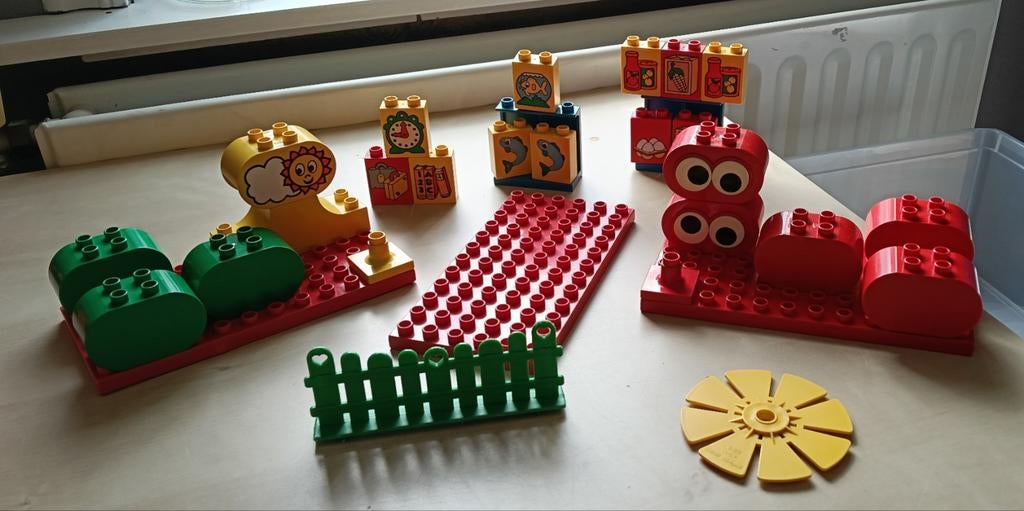 Verzameling Duplo blokken en figuren, Ophalen of Verzenden, Gebruikt, Losse stenen, Duplo