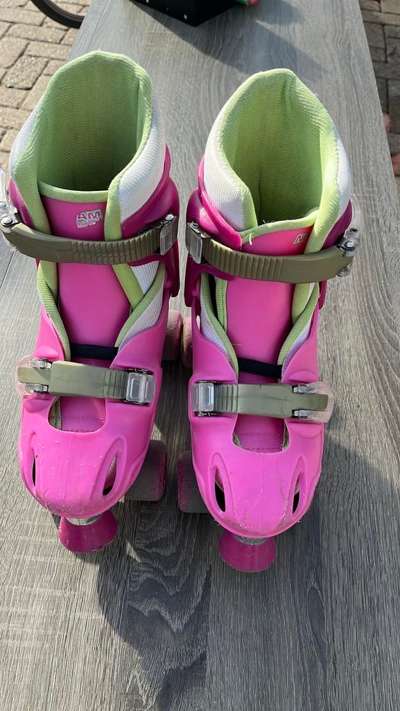 Rolschaatsen maat 32 t/m 36, Ophalen, Verstelbaar, Zo goed als nieuw, Kinderen