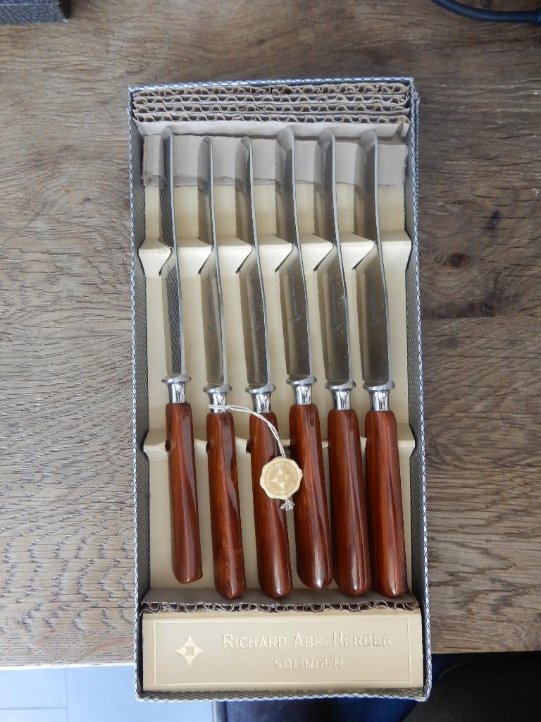 messenset merk Richard Abr. Herder, Ophalen