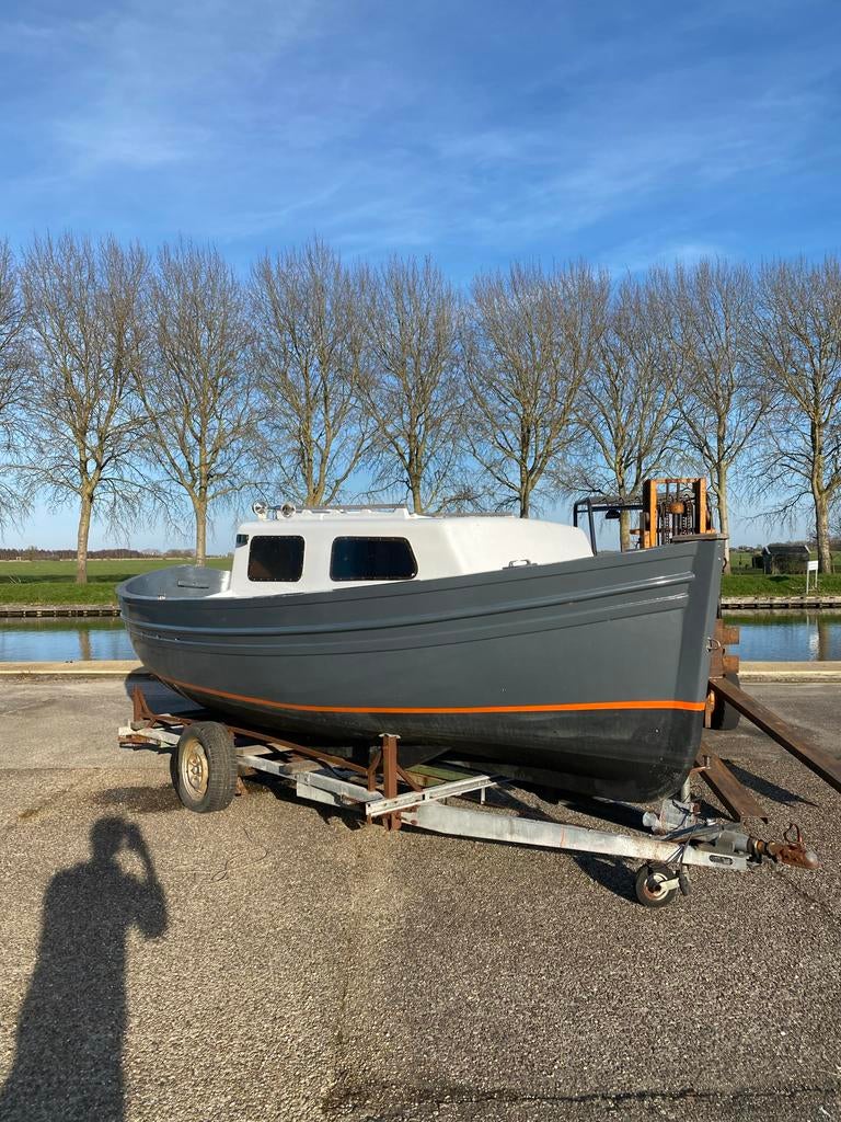Spaanse Sloep met Binnenboordmotor, Watersport en Boten, Ophalen, Gebruikt