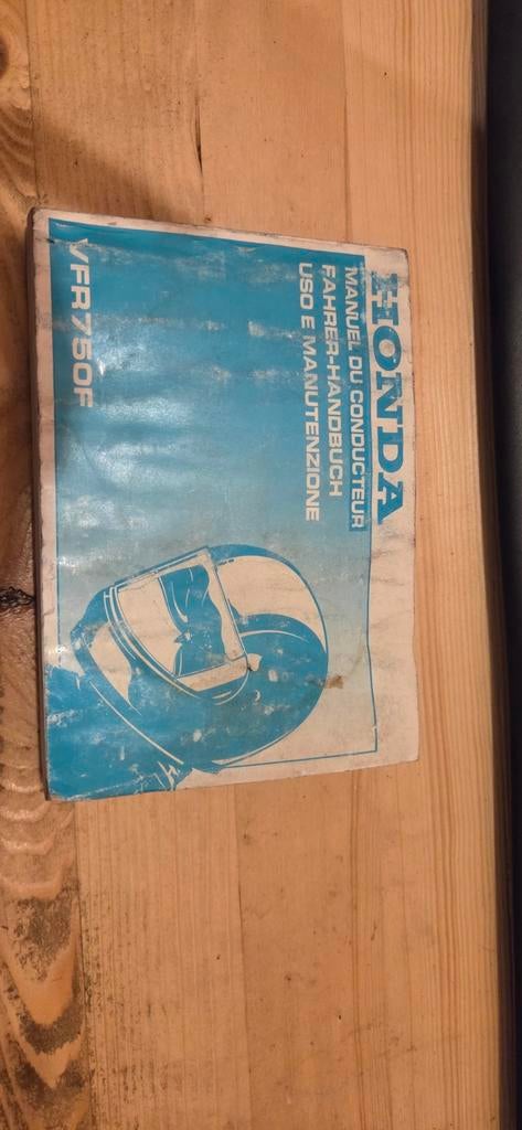 Handleiding Honda VFR750F RC36 (1990-1993), Ophalen of Verzenden, Honda