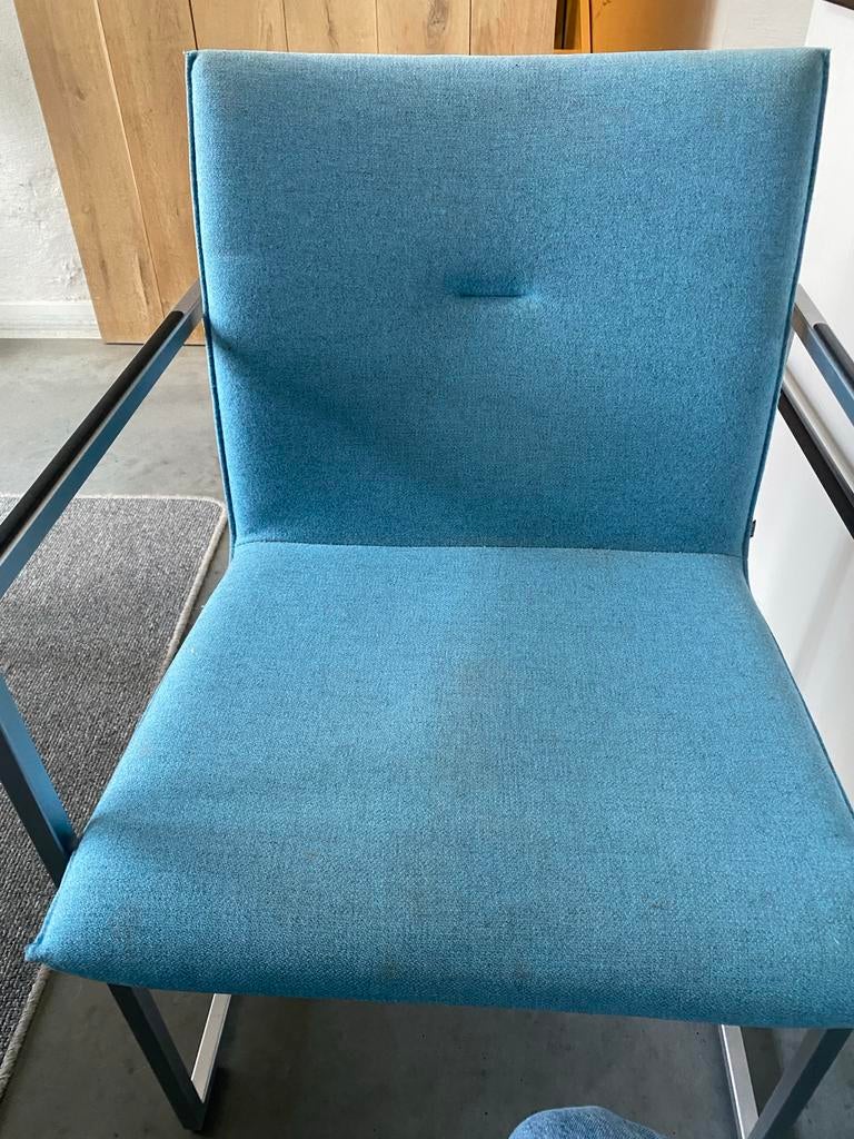 Arco frame XL design stoelen 4 stuks, Huis en Inrichting, Ophalen, Gebruikt, Stof, Vier