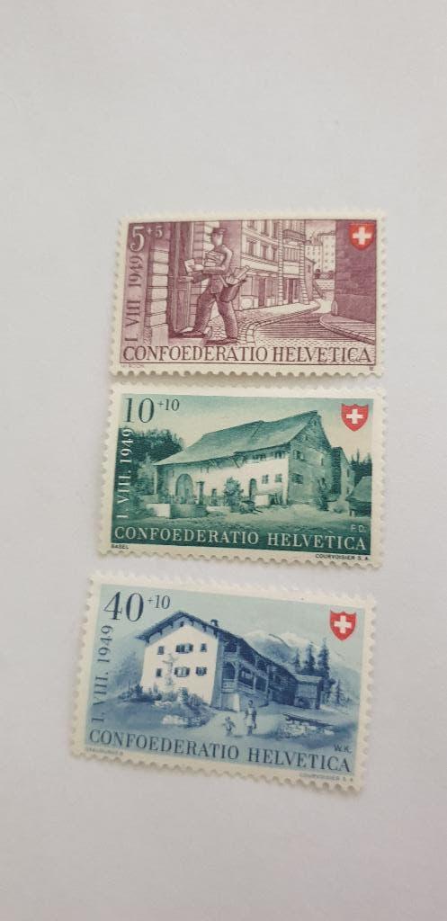 5791 zwitserland pro patria 1949, Verzenden