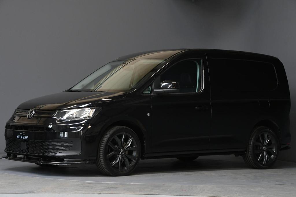 Volkswagen Caddy Cargo 2.0 TDI N-EDITION | LEDER | CARPLAY, Automaat, Zwart, 4 cilinders, Volkswagen