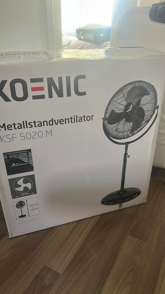 Koenic fan NEW in its box, Ophalen, Nieuw