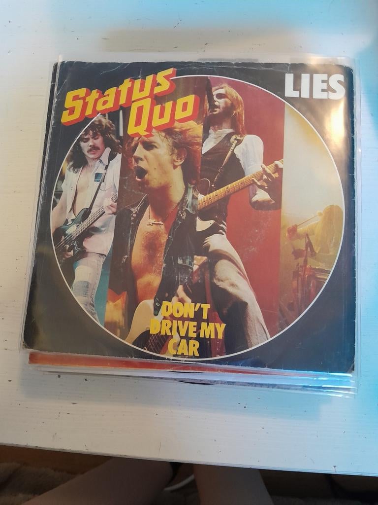 Status quo 7inch lies, Ophalen of Verzenden, Zo goed als nieuw, Rock en Metal
