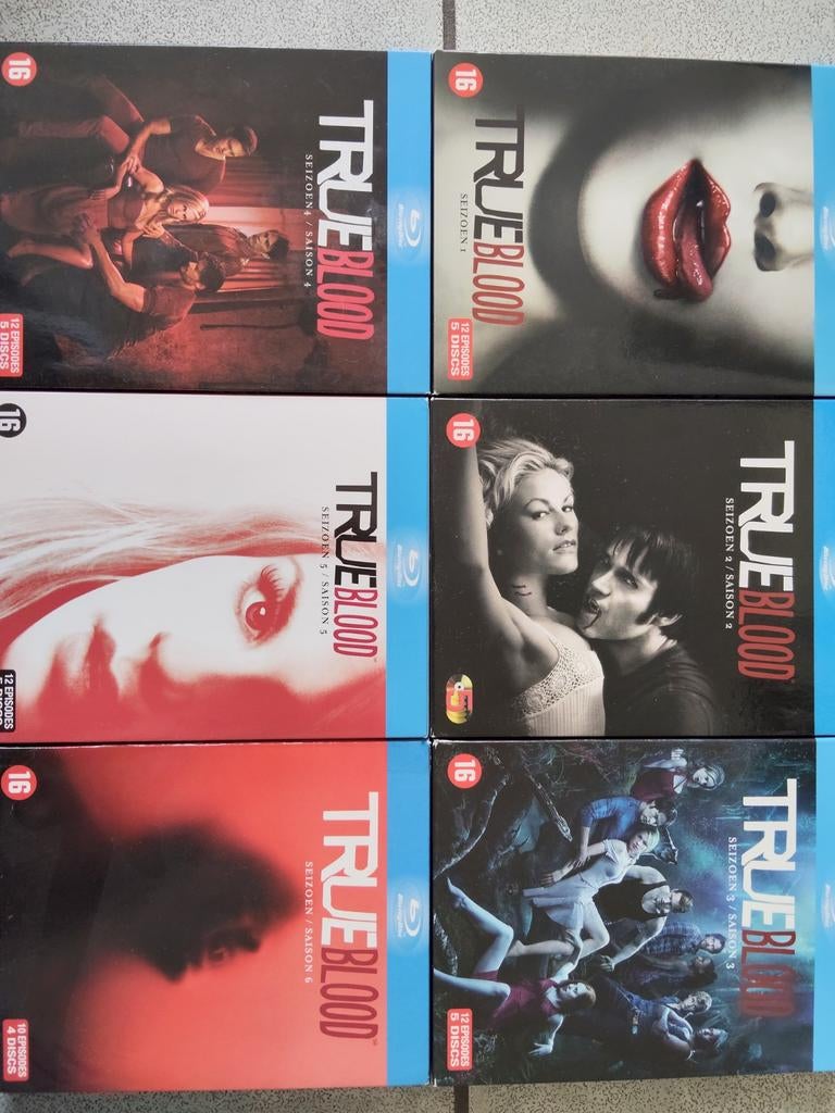 True Blood Seizoen 1 t/m 6 Blu-ray Boxset, Ophalen of Verzenden, Zo goed als nieuw, Tv en Series, Boxset
