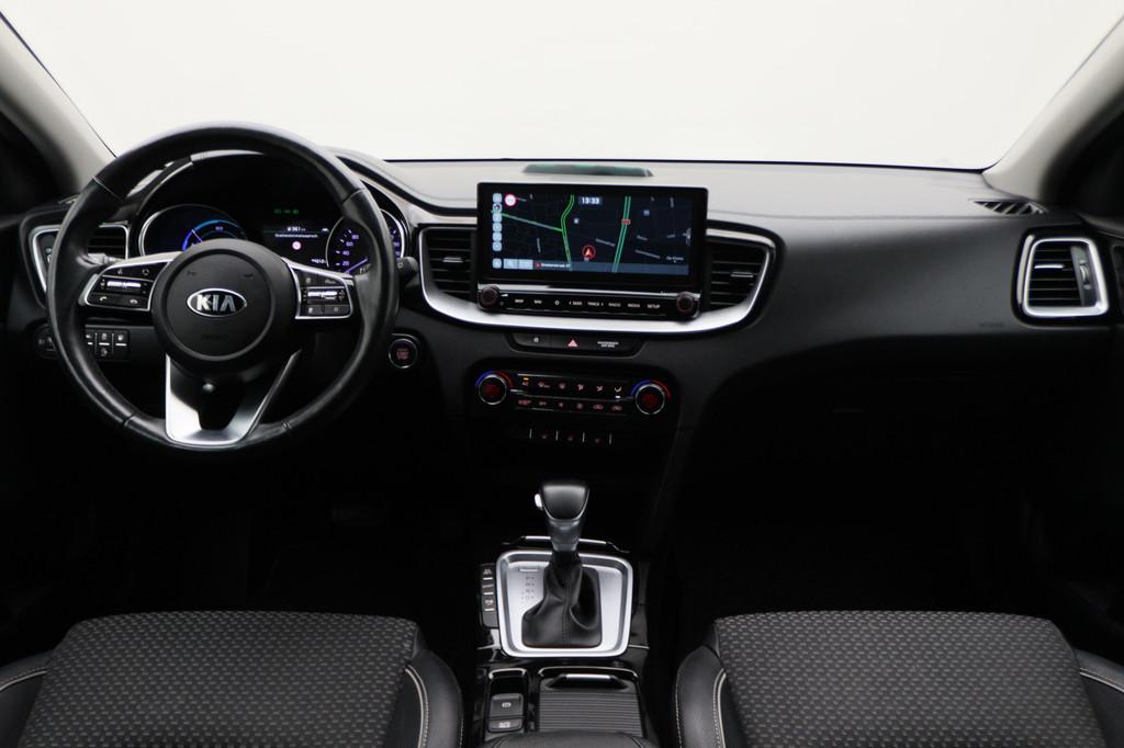 Kia Xceed 1.6 GDi Plug-in Hybrid DynamicPlusLine Automaat LE, Auto's, Kia, XCeed, Gebruikt, USB, Leder en Stof