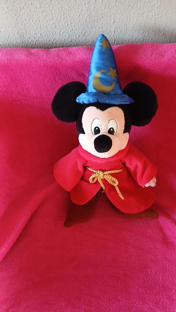 VINTAGE MICKEY MOUSE DE TOVENAARS LEERLING, Ophalen of Verzenden, Mickey Mouse, Zo goed als nieuw, Knuffel