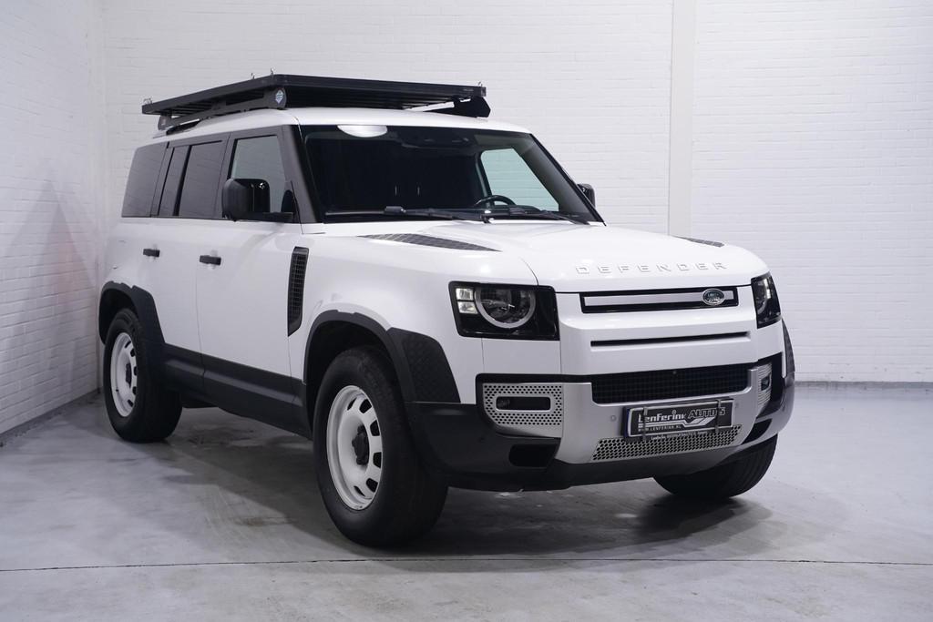 Land Rover Defender 3.0 D250 Grijs Kenteken 3-Zits Lang, Fro, Gebruikt, Wit, Diesel, Vierwielaandrijving