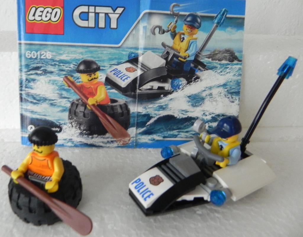 lego city  60126 politce  op water, Ophalen of Verzenden, Zo goed als nieuw, Complete set, Lego