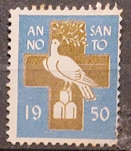Italië cinderella Heilig Jaar 1950, Postzegels en Munten, Ophalen of Verzenden, Postfris