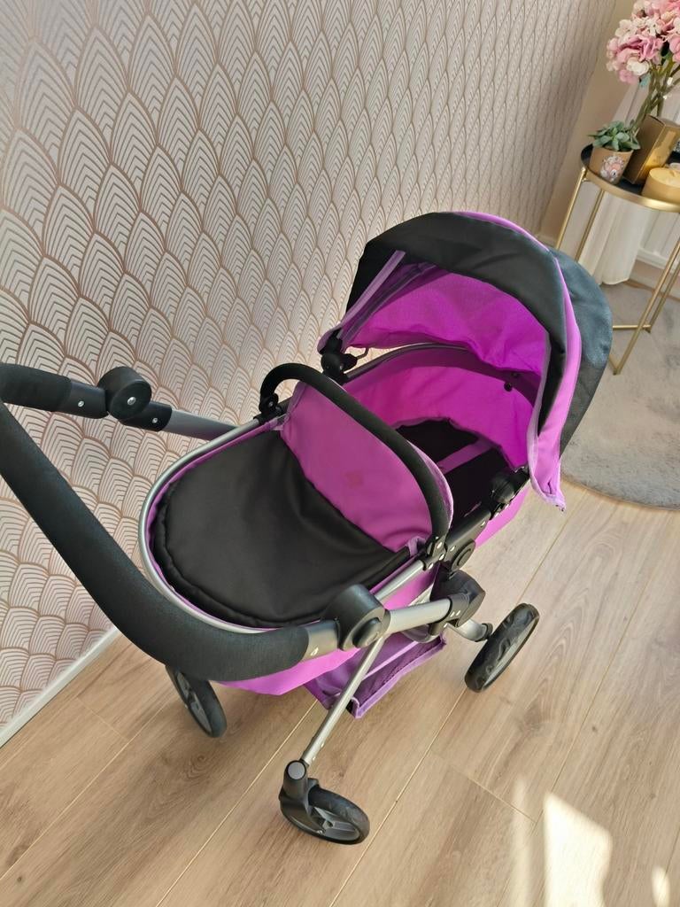 Kinder poppenwagen, Ophalen, Zo goed als nieuw, Babypop