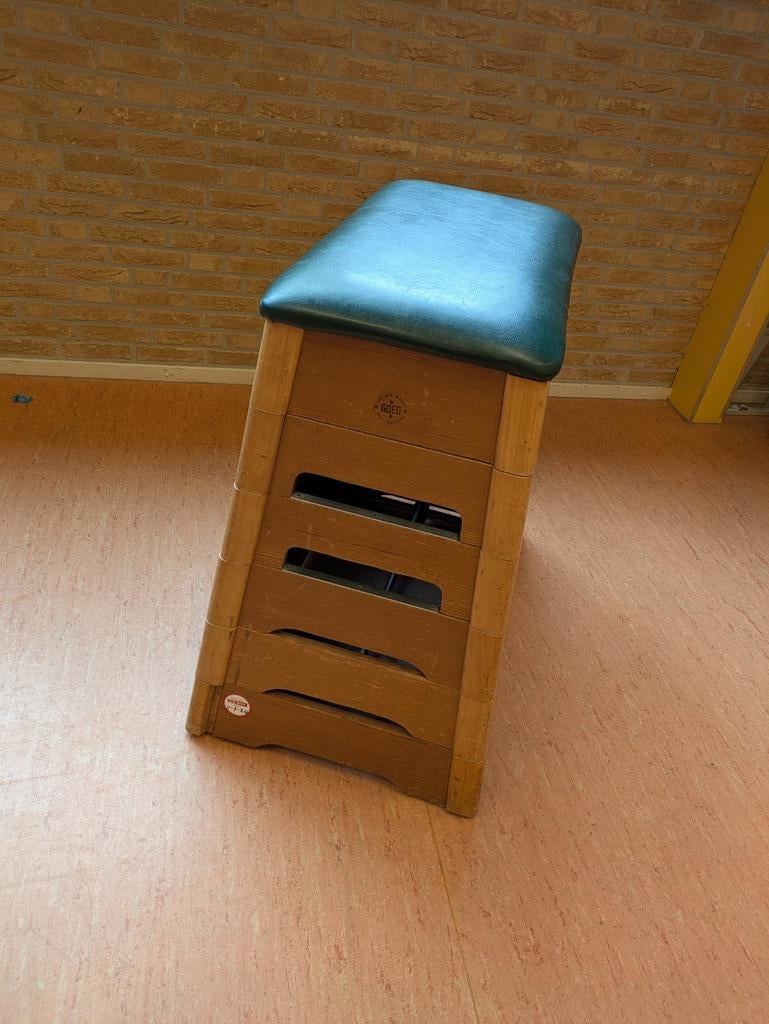 Vintage Turnkast - Gymtoestel - Decoratief, Sport en Fitness, Ophalen, Gebruikt