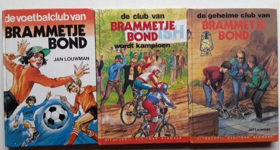 3 boeken van Brammetje Bond - zgan, Boeken, Ophalen of Verzenden, Zo goed als nieuw, Jan Louwman, Fictie algemeen