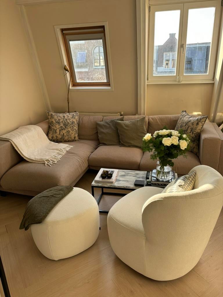 Couch, Ophalen, Zo goed als nieuw, Vierpersoons of meer, Hoekbank